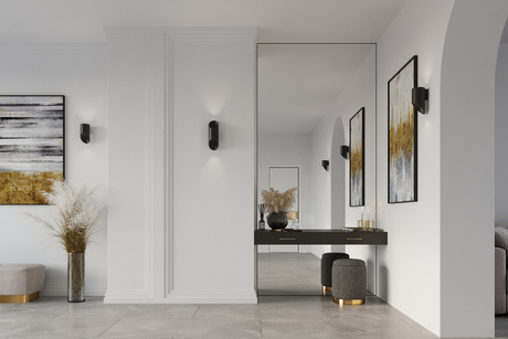 Applique PENNE 20 noir + 1x ampoule LED G9 4000K Cold 4.5W 530lm