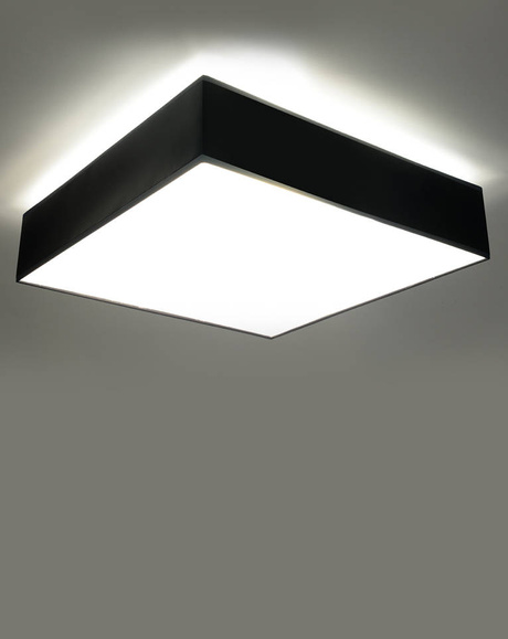 Plafond HORUS 55 BLACK + 4x ampoule LED E27 4000K Cold 7.5W 650lm