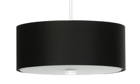 Lustre SKALA 30 noir + 3x ampoule LED E27 3000K Warm 7.5W 620lm
