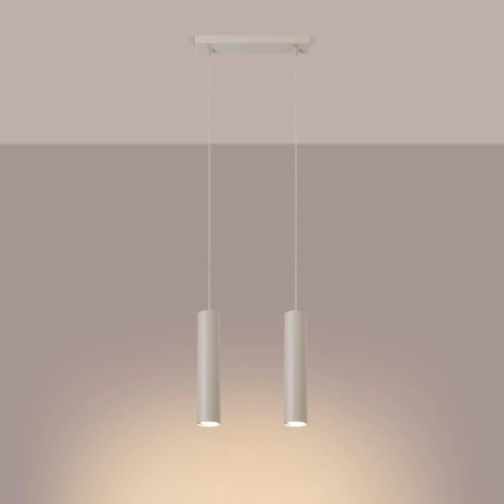 Lampe suspendue LAGOS 2 beige