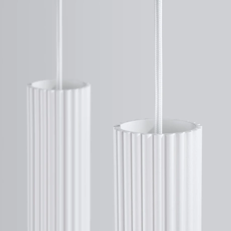 Lampe suspendue KARBON 2 blanc