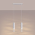 Lampe suspendue LAMI 2 blanc