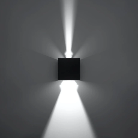 Applique LUCA noir LED IP54