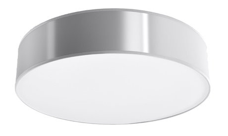 Plafond ARENA 55 GREY + 4x ampoule LED E27 3000K Warm 7.5W 620lm