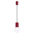 Lampe suspendue HALO 1 bordeaux