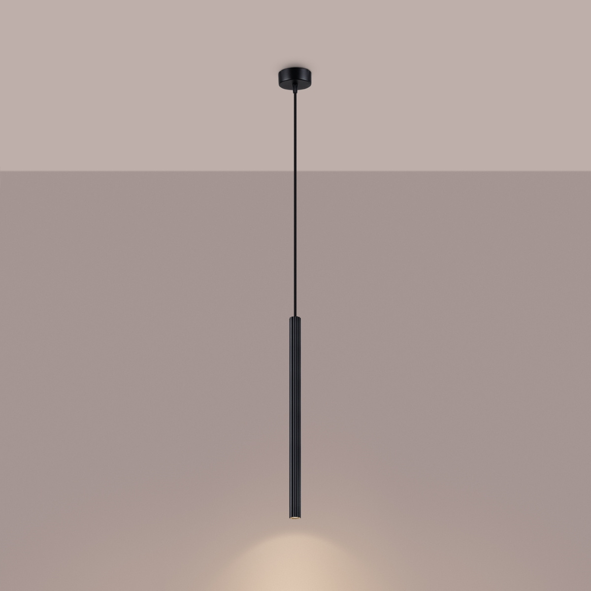 Lampe suspendue ARCHE 1 noir