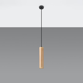 Lampe suspendue LINO bois