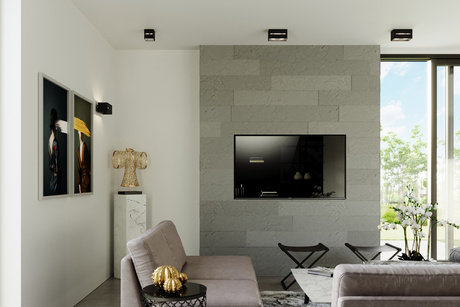 Plafond LOBO MAXI noir + 2x ampoule LED G9 4000K froide 4.5W 530lm