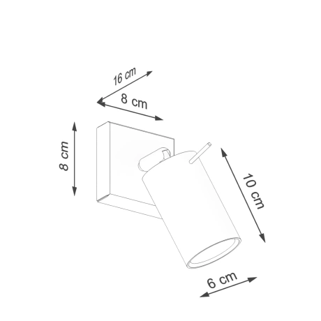 Applique RING rouge ochra