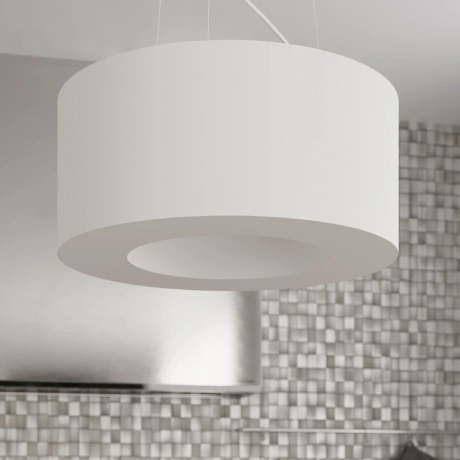 Lustre SATURNO 70 blanc