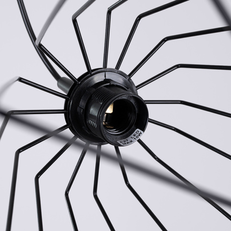 Lampe suspendue TRAPO noir