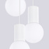 Lampe suspendue HALO 3P blanc