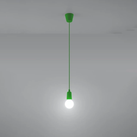 Lampe suspendue DIEGO 1 vert
