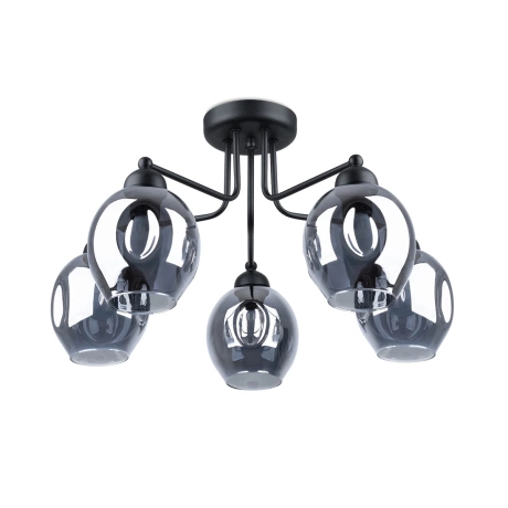 Lustre FILLAN 5 noir