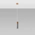 Lampe suspendue ZANE 1 gris