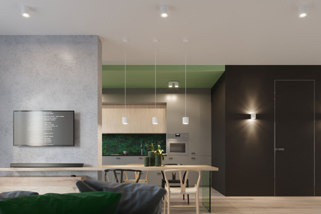 Applique ORBIS blanc + 1x ampoule LED G9 3000K Warm 4.5W 510lm