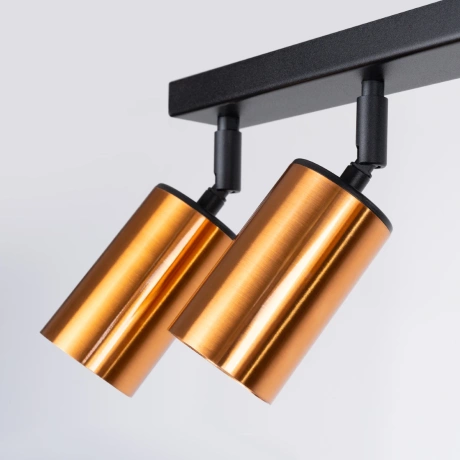 Plafonnier WINX 6L noir/cooper