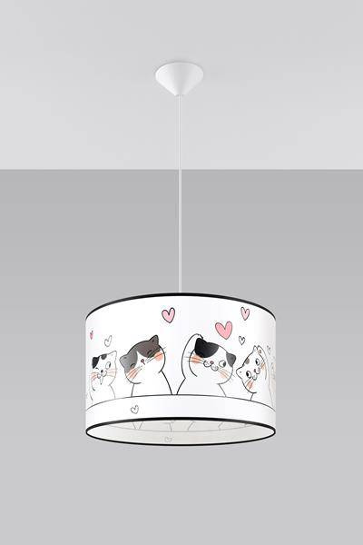 CAT 40 lampe suspendue + 1x ampoule LED E27 3000K Warm 7.5W 620lm