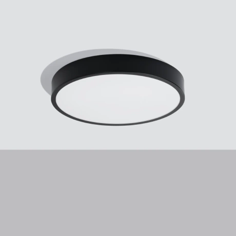 Plafonnier ONYX 50 noir LED 3000K