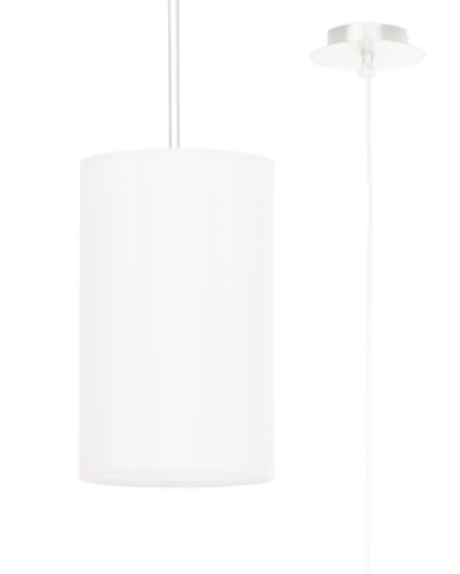 Lustre OTTO 15 blanc + 1x ampoule LED E27 3000K Warm 7.5W 620lm