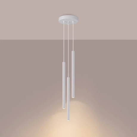 Lampe suspendue ARCHE 3P blanc