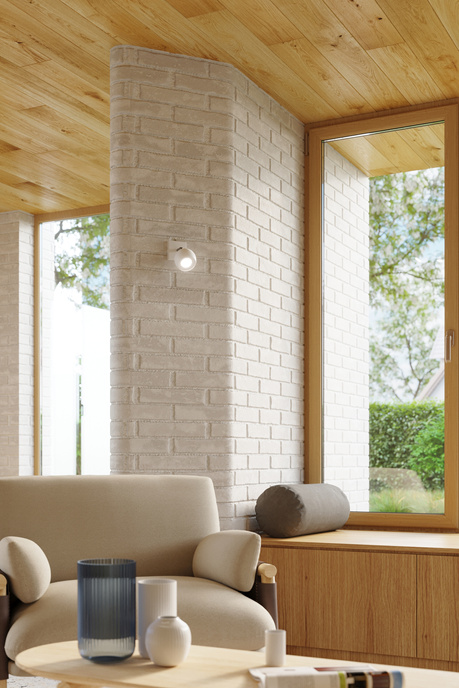 Plafond OCULARE 2 blanc + 2x ampoule LED GU-10 4000K Froid 7W 630lm