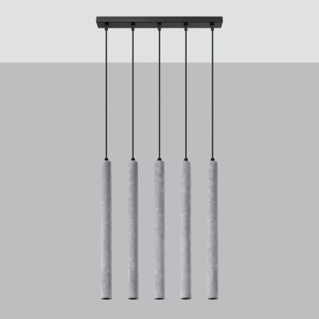 Lampe suspendue PASTELO 5L béton