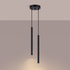 Lampe suspendue ARCHE 2P noir