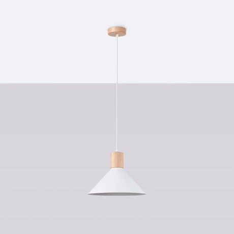 Lampe suspendue JAGA blanc