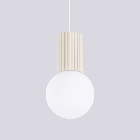 Lampe suspendue HALO 1 beige