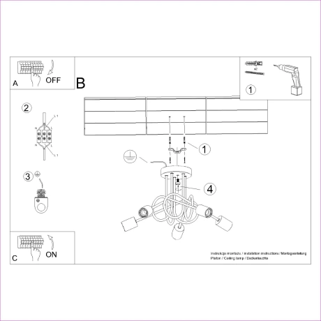 Lustre EMBER 5 schwarz