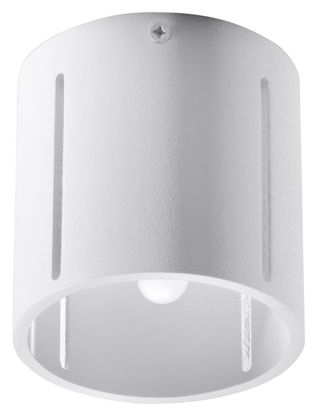 Plafond INEZ blanc + 1x ampoule LED G9 4000K Froid 4.5W 530lm