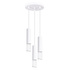 Lampe suspendue LAMI 3P blanc