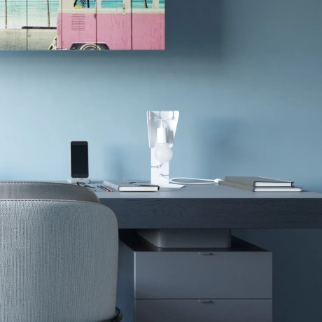 Lampe de table ARBY blanc