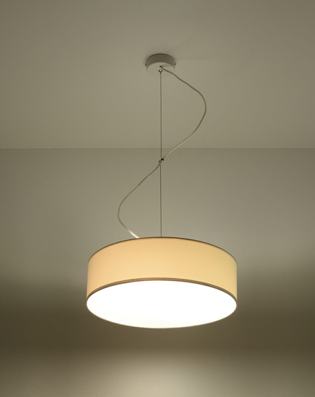 Lampe suspendue ARENA 35 WHITE + 2x ampoule LED E27 4000K Cold 7.5W 650lm