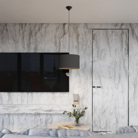 NOVA 40 lampe suspendue noire + 1x ampoule LED E27 4000K Cold 7,5W 690lm