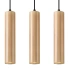 Lampe suspendue LINO 3 bois