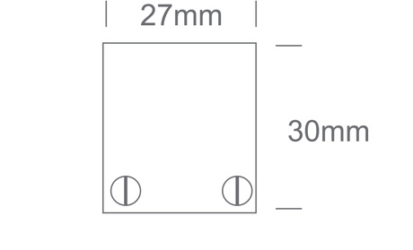 Bus magnétique 1m noir MINI ON/OFF DALI 48V