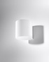 Applique VICI blanc + 1x ampoule LED G9 3000K Warm 4.5W 510lm