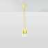 Lampe pendante DIEGO 3 jaune