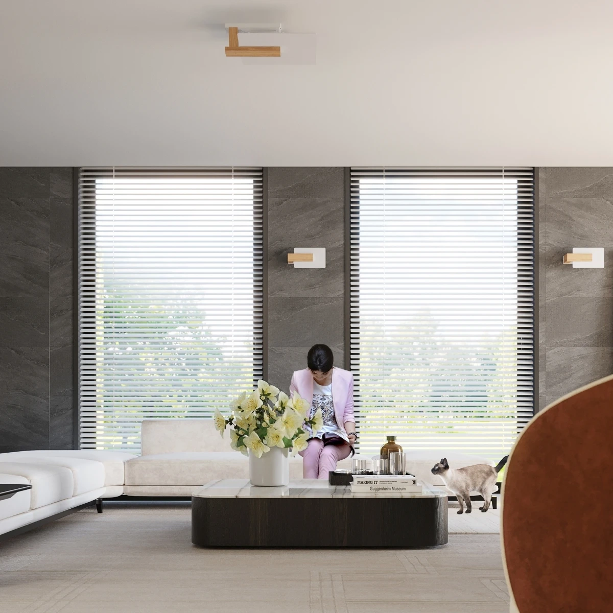 Plafonnier LAPPO en bois naturel