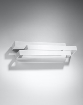 Applique FROST blanc + 2x ampoule LED G9 4000K Froid 4,5W 530lm