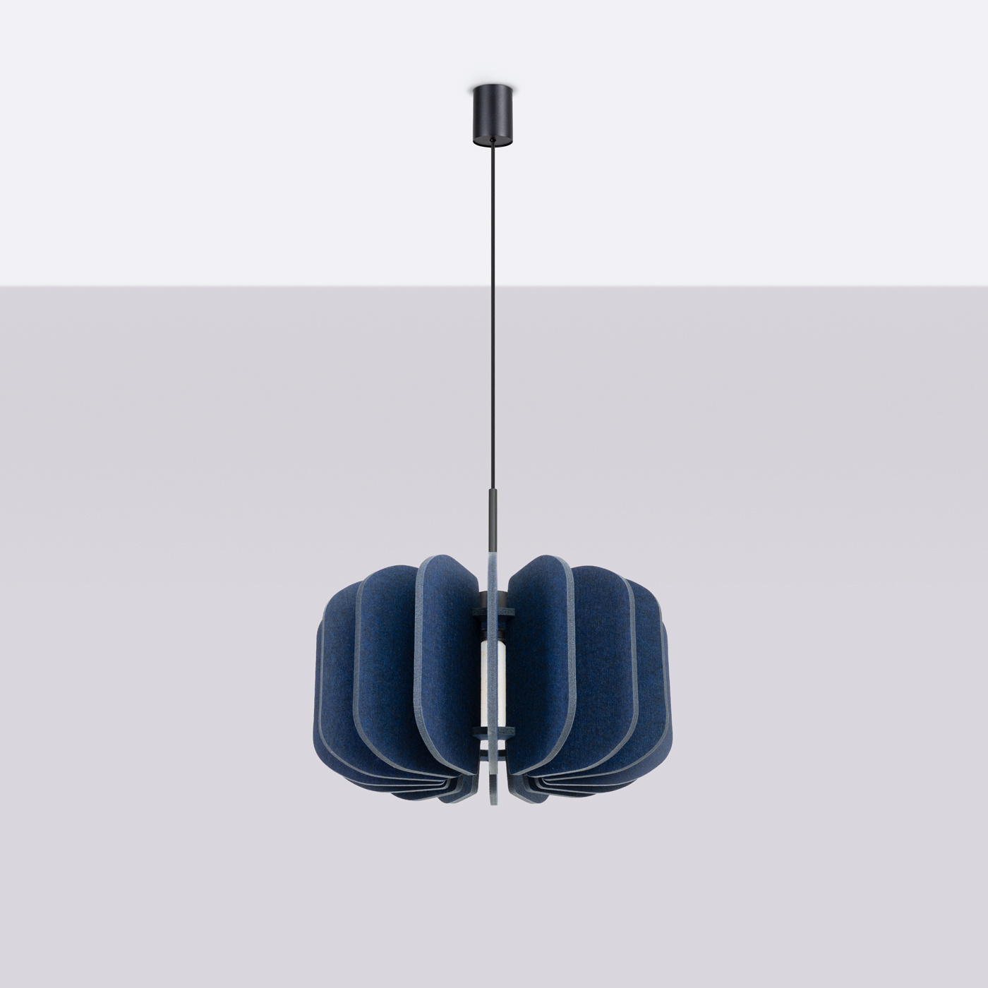 Lampe suspendue MULA 45 navy