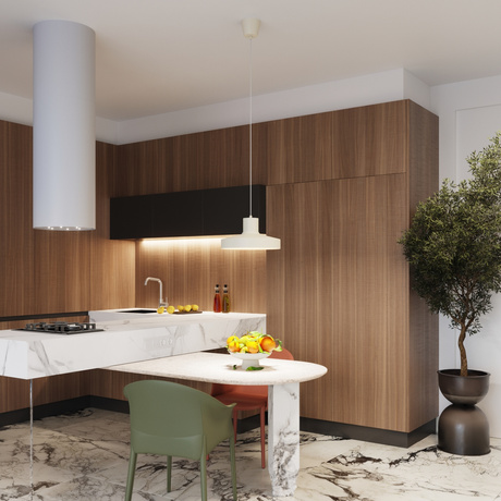 Lampe suspendue BILO beżowa