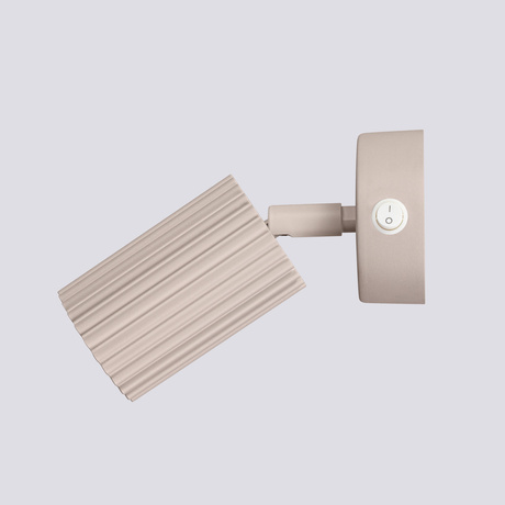 Applique KARBON taupe avec interrupteur