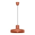 Lampe suspendue BILO rouge ocre