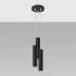 Lampe suspendue LAGOS 3P noir
