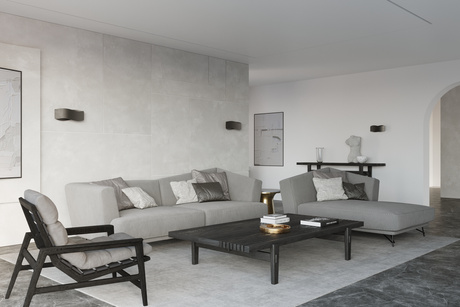 Applique TILA 40 noir + 2x ampoule LED G9 3000K Warm 4.5W 510lm