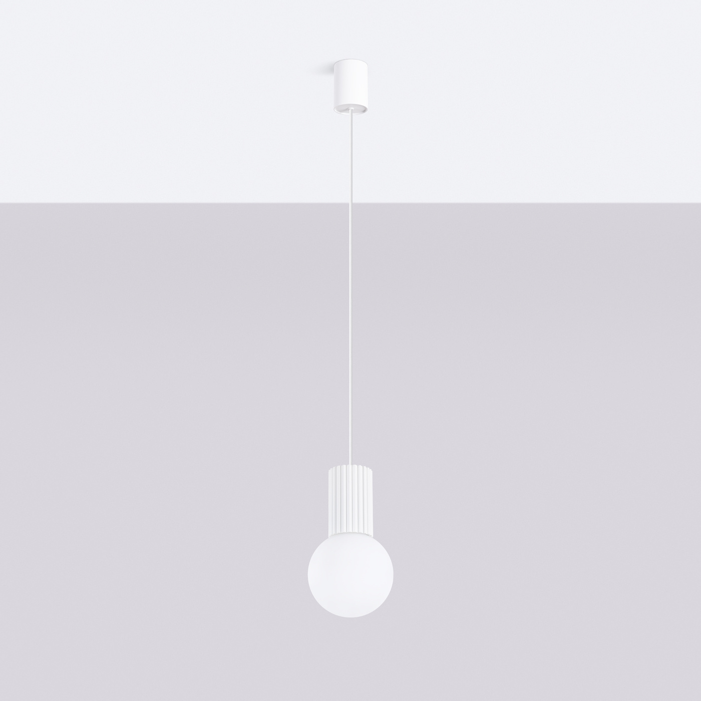 Lampe suspendue HALO 1 blanc