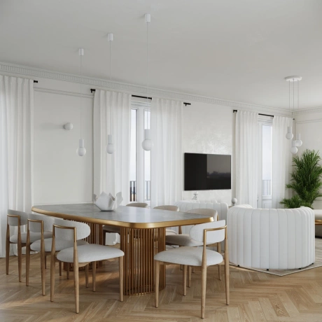 Lampe à poser HALO blanc